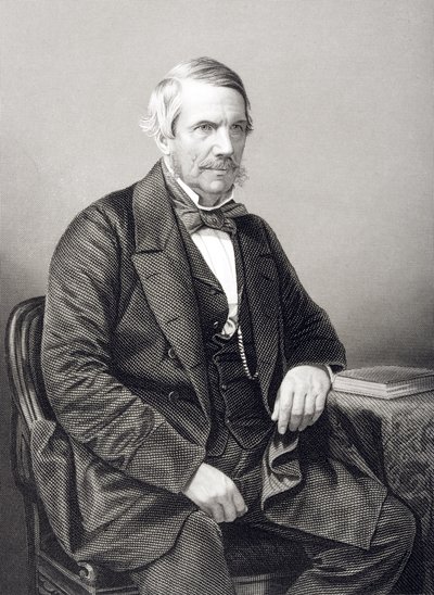 Sir John Laird-Mair Lawrence (1811-79) 1. Baron Lawrence, graviert von D.J. Pound nach einem Foto, aus 
